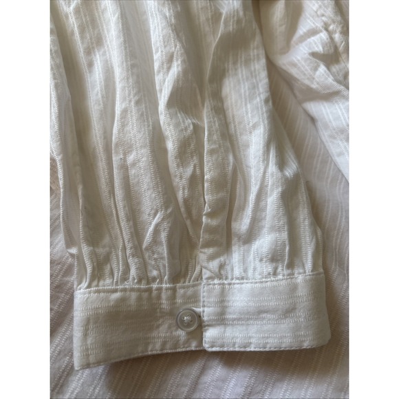 Lane Bryant Cottagcore Croquette Romantic Feminine White Blouse 22/24 - Picture 7 of 8